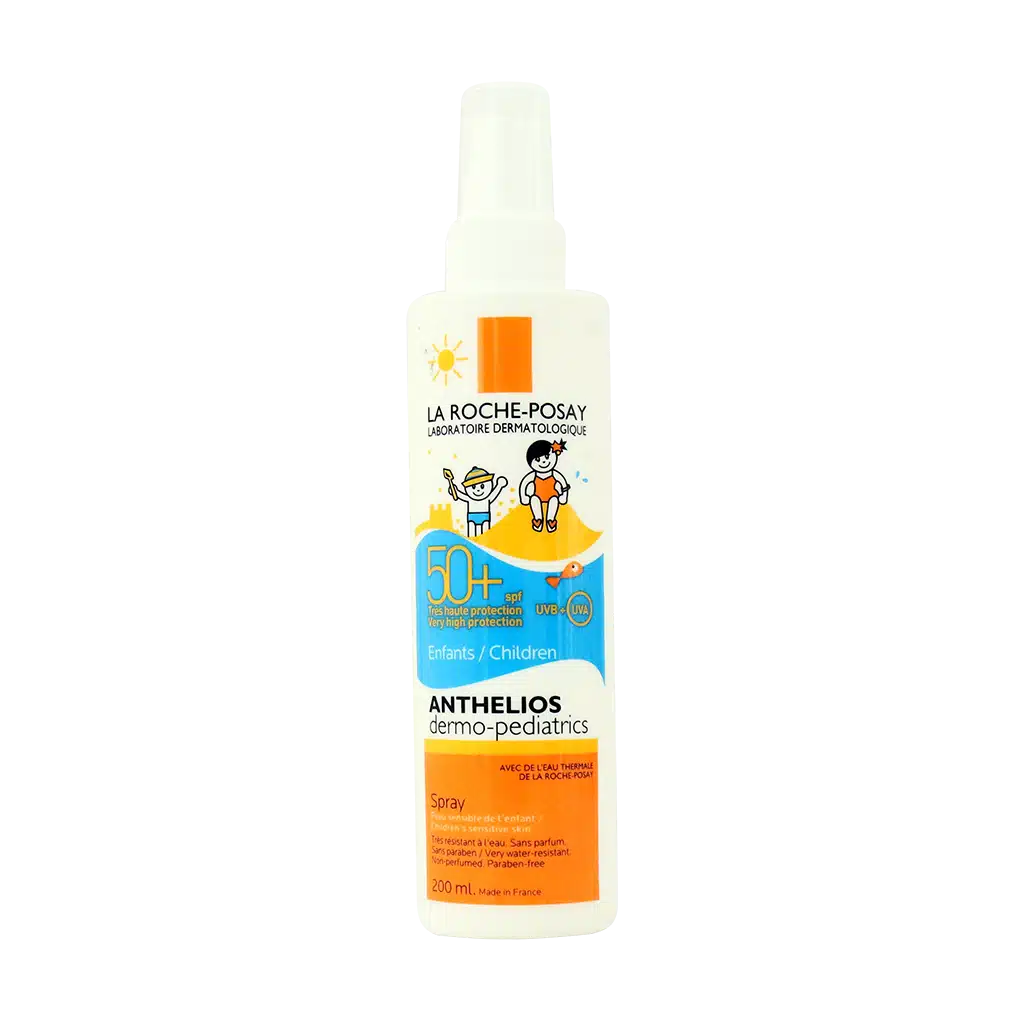 0027347_0.jpeg.webp اسپری ضد آفتاب کودکان آنتلیوس لاروش پوزای +SPF50 حجم ۲۰۰ میلی لیتر