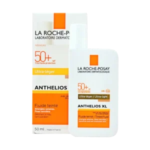 فلوئید ضد آفتاب رنگی لاروش پوزای SPF50 مدل Anthelios XL حجم ۵۰ میلی لیتر