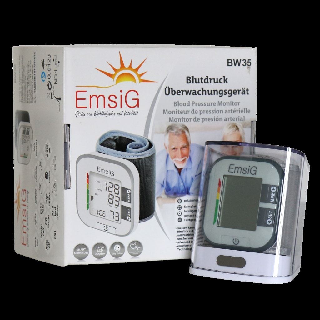 emsig-wrist-digital-blood-pressure-monitor-bw35 فشارسنج دیجیتالی مچی امسیگ مدل BW35