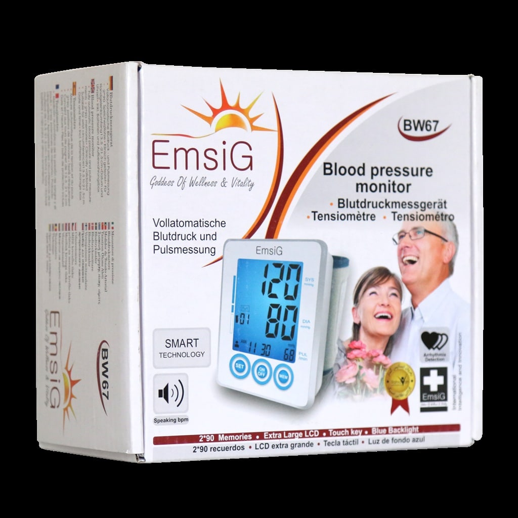 emsig-wrist-digital-blood-pressure-monitor-bw67 فشارسنج مچی امسیگ مدل BW67