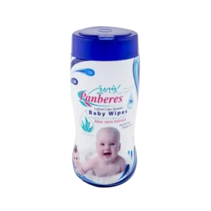 دستمال مرطوب استوانه ای کودک پنبه‌ ریز ۷۰ عددی