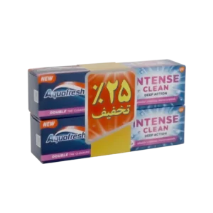 پک ۲ عددی خمیر دندان پاک کننده عمقی آکوافرش