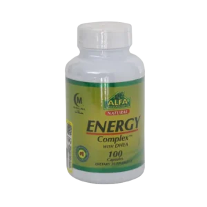 کپسول انرژی کمپلکس با DHEA آلفا ویتامینز ۱۰۰ عددی