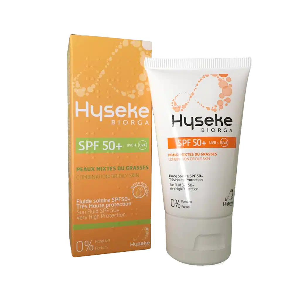 0028190_0.jpeg.webp فلوئید ضد آفتاب هایسک بایورگا +SPF50 مناسب پوست چرب و مختلط ۴۰ میلی لیتر