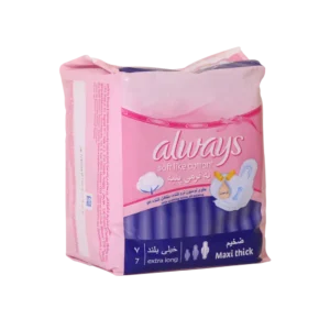 نوار بهداشتی بالدار ضخیم آلویز سایز خیلی بزرگ ۷ عددی