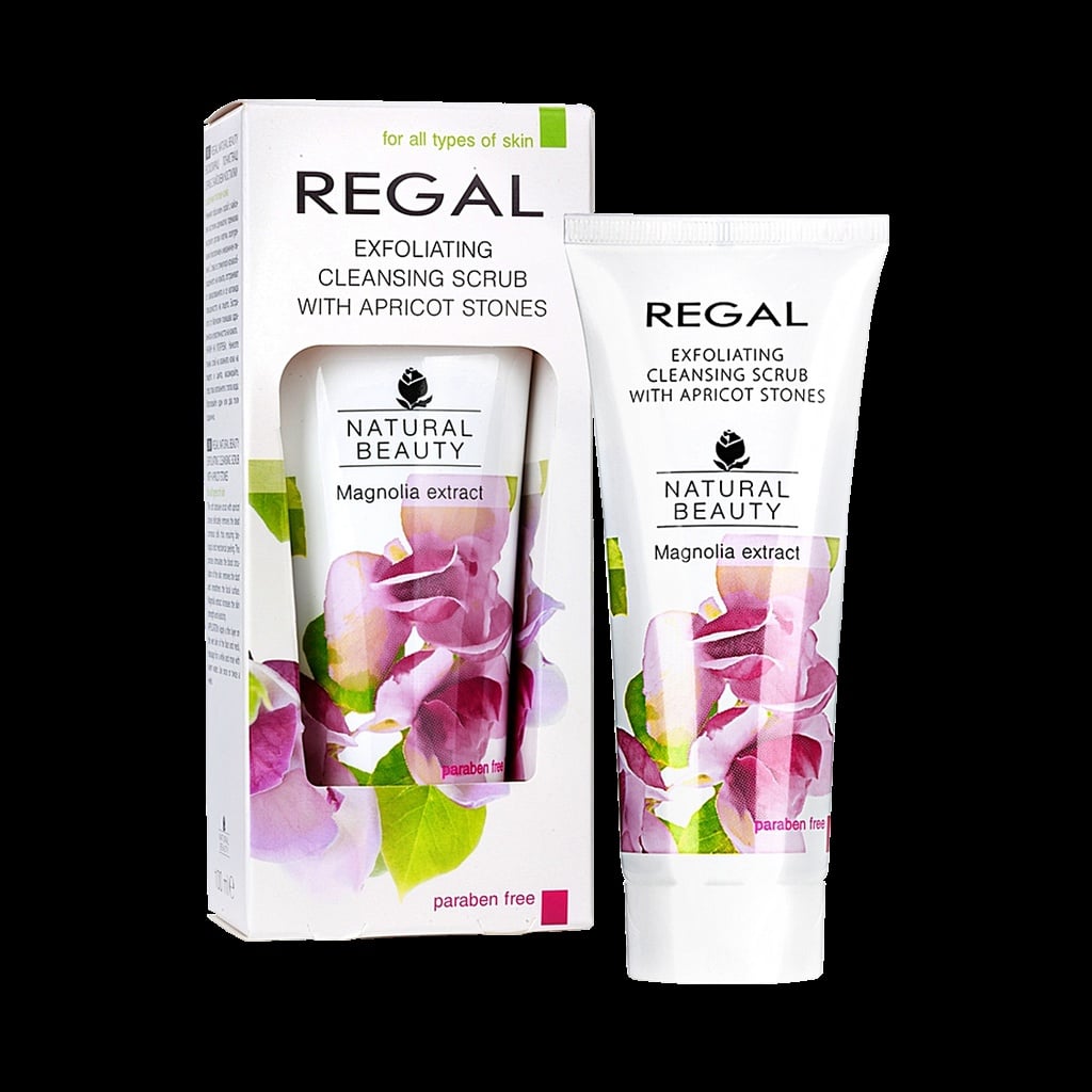 regal-exfoliating-cleansing-scrub-with-apricot-stones-75-ml اسکراب لایه بردار مگنولیا رگال ۱۰۰ میلی لیتر