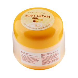 کرم بدن حاوی عصاره عسل و شیر رگال هانی ۱۴۵ میلی لیتر