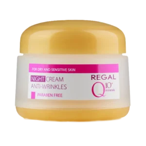 کرم ضد چروک شب کیوتن رگال مناسب پوست های خشک و حساس ۵۰ میلی لیتر