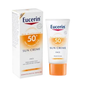 کرم ضد آفتاب پوست خشک اوسرین SPF50 حجم ۵۰ میلی لیتر