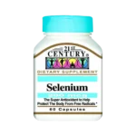 کپسول سلنیوم ۲۰۰ میکروگرم ۲۱ سنتری ۶۰ عدد