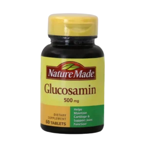 قرص گلوکزآمین نیچرمید ۵۰۰ میلی گرم ۶۰ عددی