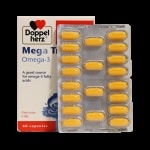 کپسول مگا تریو امگا 3 داپل هرز