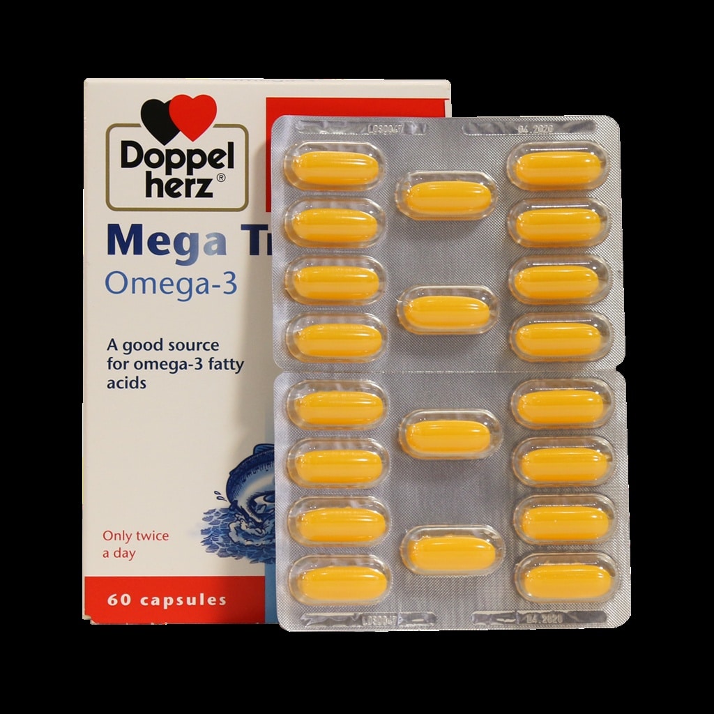 doppel-herz-mega-trio-omega-3-60-caps کپسول مگا تریو امگا 3 داپل هرز