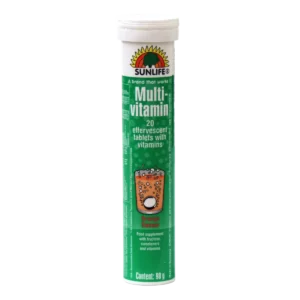 قرص جوشان مولتی ویتامین سان لایف ۲۰ عدد