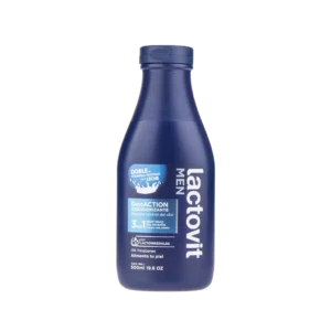 شامپو ۳ در ۱ سر و بدن آقایان لاکتویت مدل Deoaction 500 میلی لیتر
