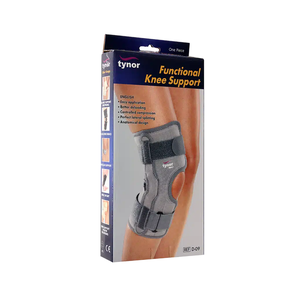 0028834_0.jpeg.webp زانو بند قابل تنظیم آتل دار با ساپورت بالا تینور کد D-09