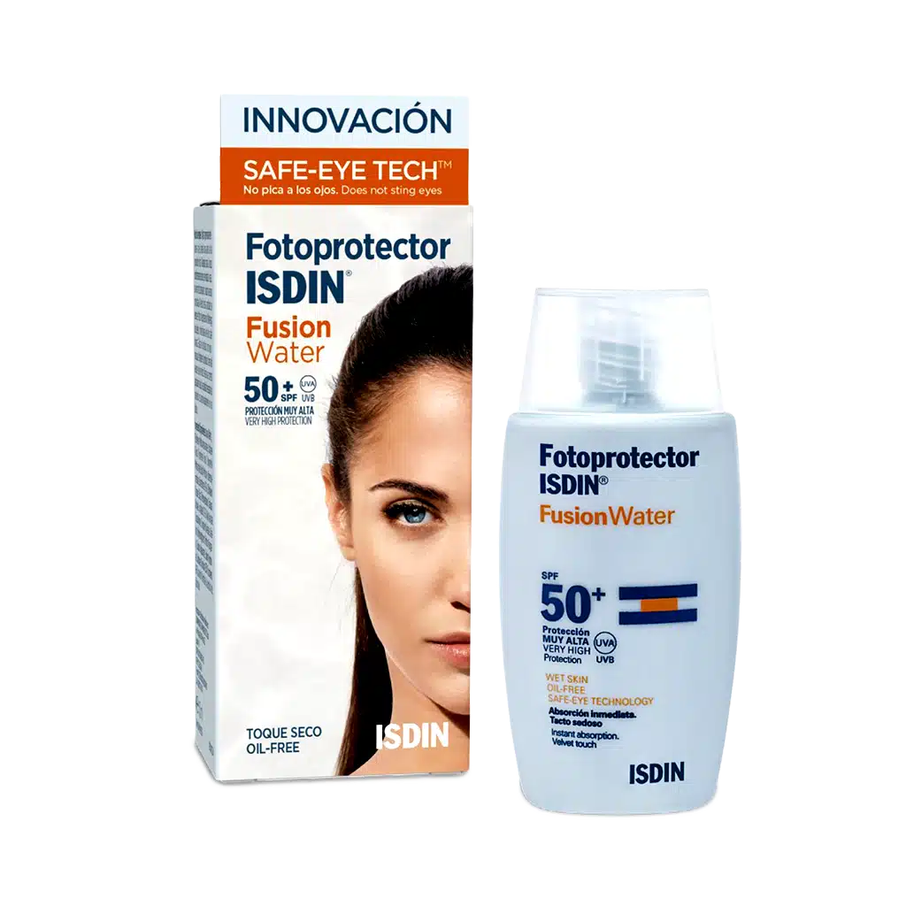 0028843_0.jpeg.webp ژل کرم ضد آفتاب فیوژن واتر ایزدین ⁺SPF50 فاقد چربی ۵۰ میلی لیتر