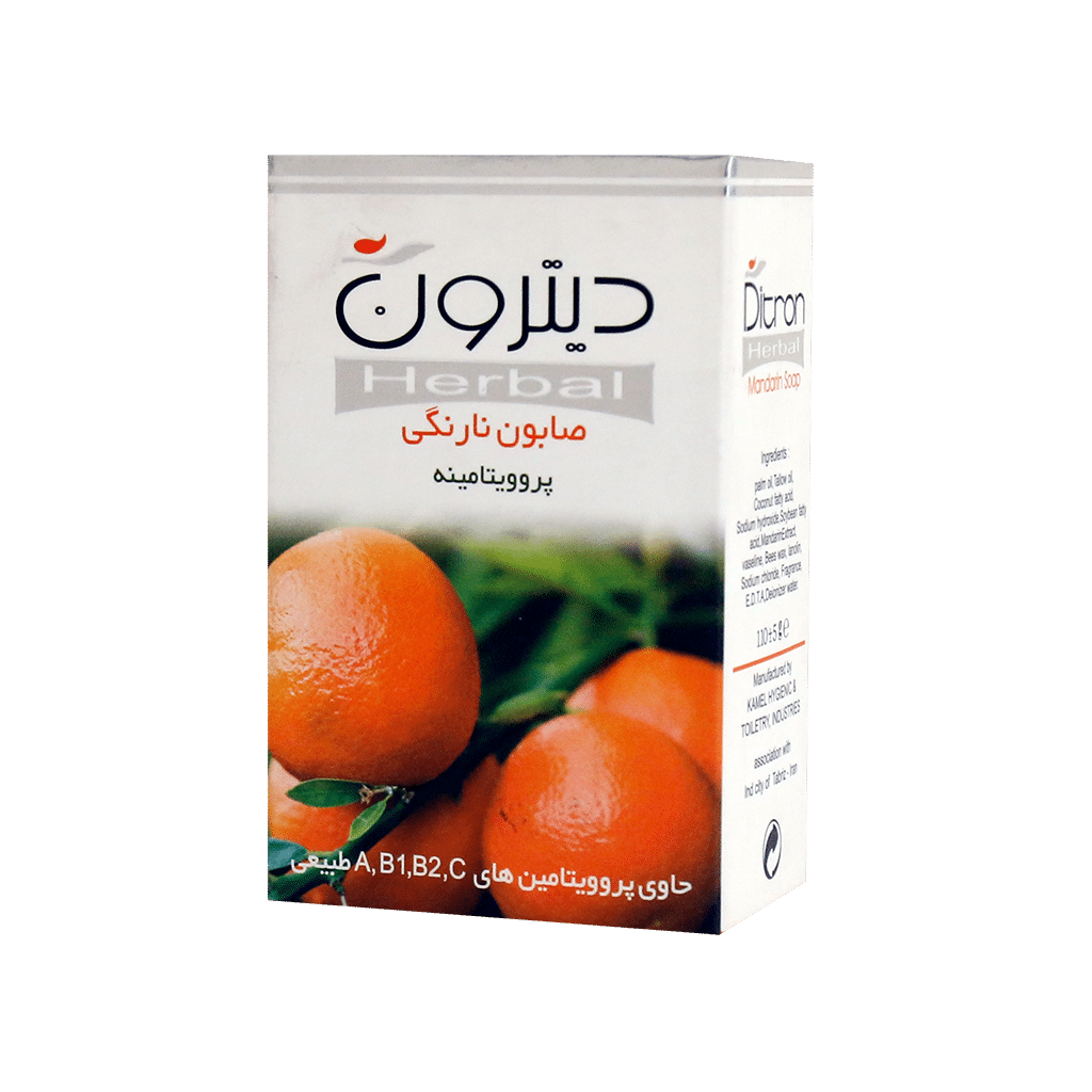 ditron-mandarin-soap-110-g صابون نارنگی دیترون ۱۱۰ گرم