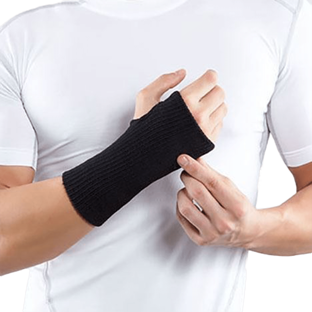 paksaman-elastic-wrist-and-palm-support-code-010 کف بند دست طبی الاستیک پاک سمن کد ۰۱۰