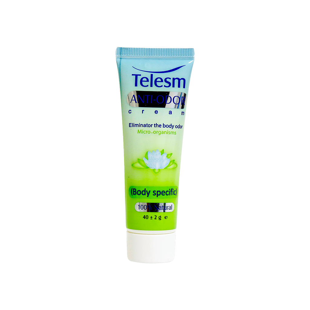telesm-anti-odor-lotion-40-g کرم دافع بوی بد بدن طلسم ۴۰ گرم