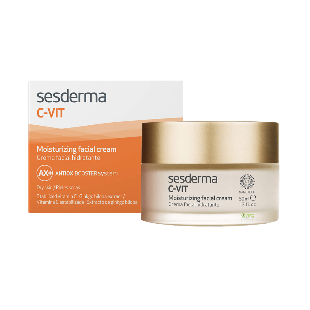 sesderma-c-vit-moisturizing-facial-cream-50-ml کرم مرطوب کننده صورت سی ویت سسدرما ۵۰ میلی لیتر