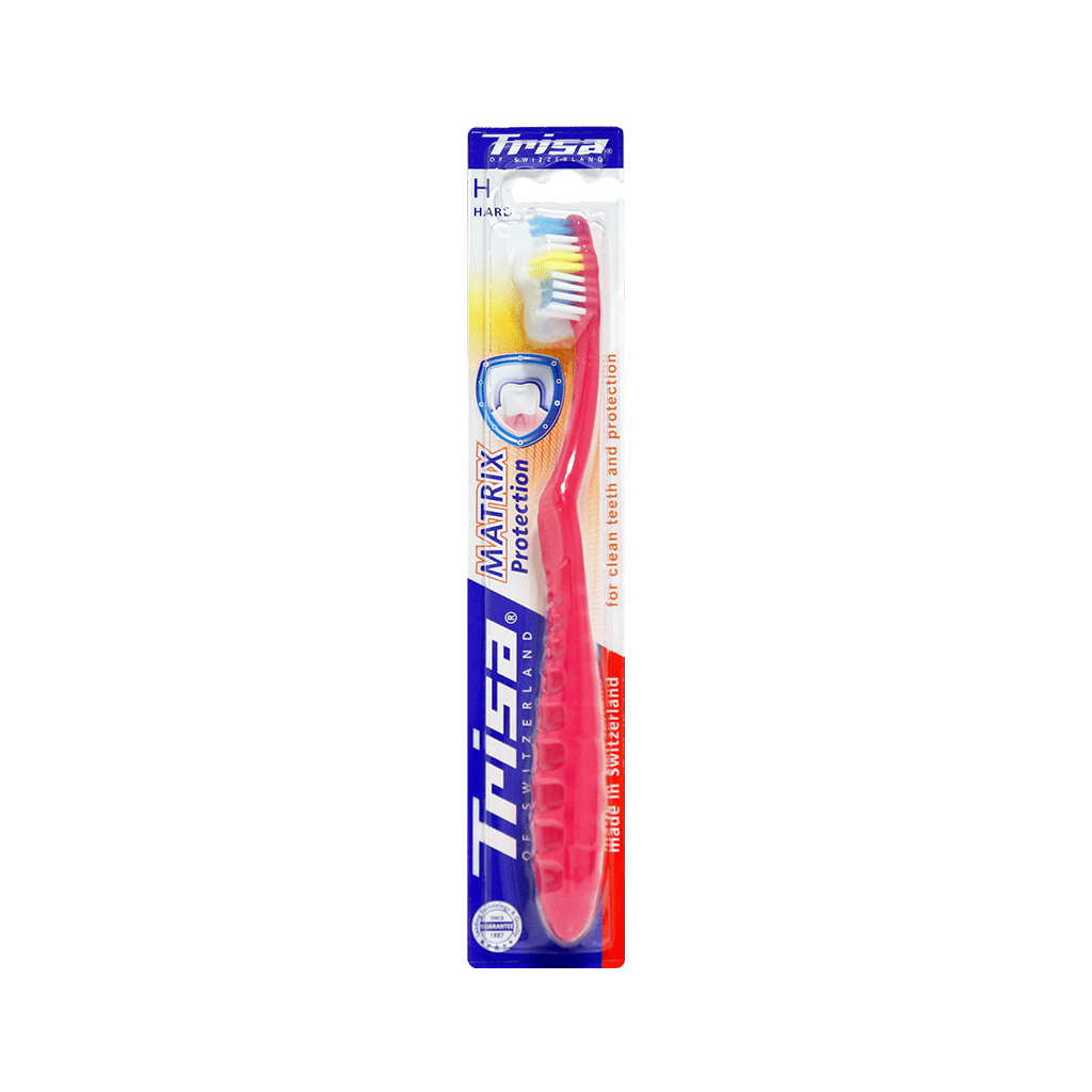 trisa-matrix-protection-hard-toothbrush مسواک تریزا مدل ماتریکس پروتکشن با برس سخت