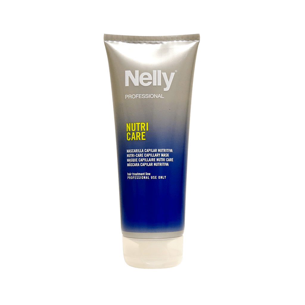 nelly-nutri-care-hair-mask-200-ml ماسک ترمیم کننده نلی مناسب موهای خشک و آسیب دیده ۲۰۰ میلی لیتر