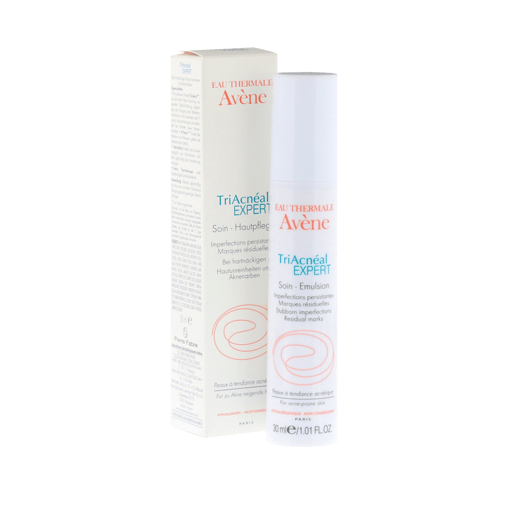 avene-triacneal-expert-emulsion-30-ml امولسیون تری اکنیل اکسپرت اون مخصوص جوش های سر سفید ۳۰ میلی لیتر
