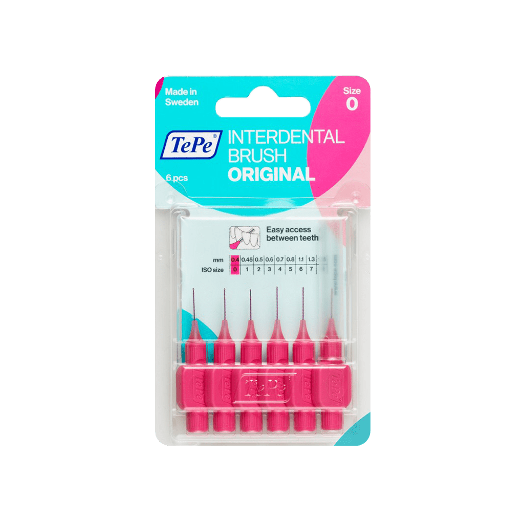 tepe-size-0-original-interdental-brushes-6-brushes مسواک بین دندانی سایز ۰ اورجینال تپه ۶ عددی