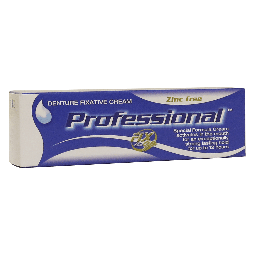 professional-denture-fixative-cream-40-g چسب دندان مصنوعی پروفشنال ۴۰ گرم
