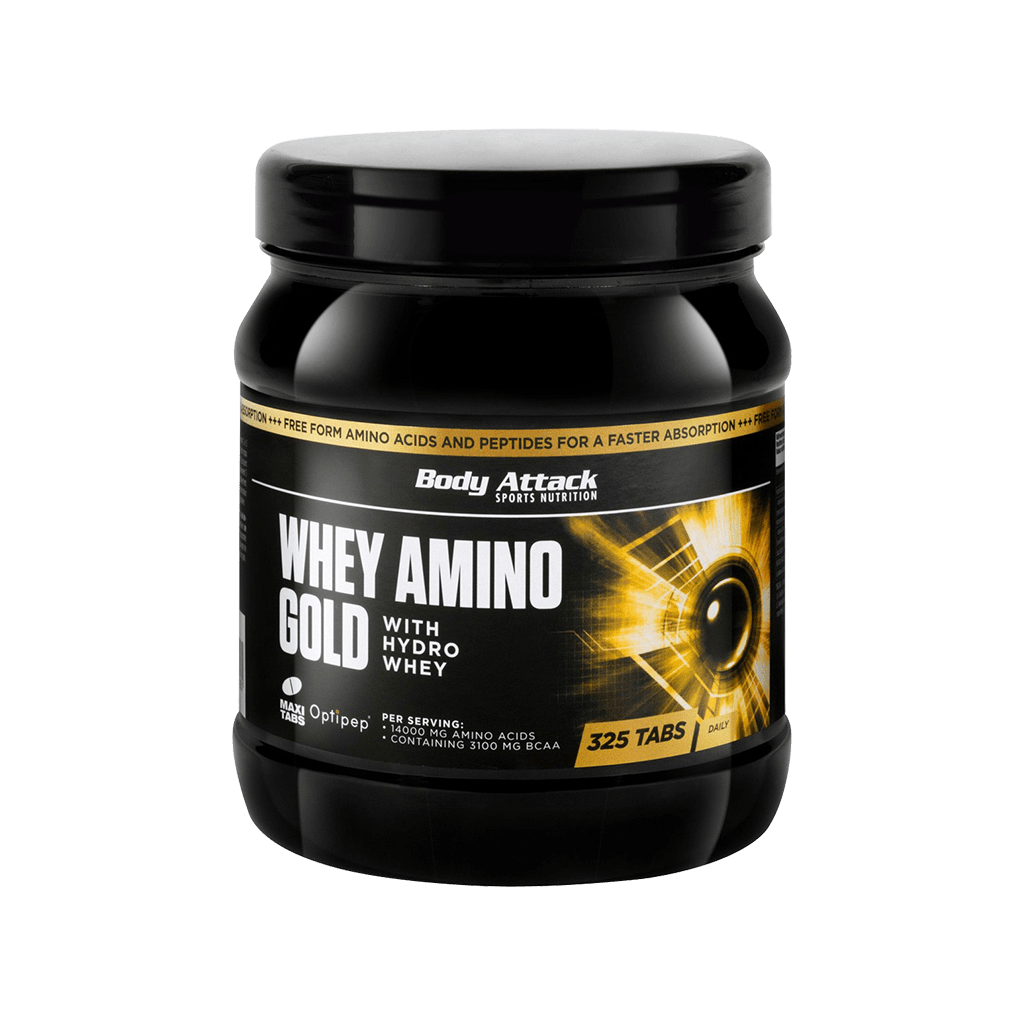 body-attack-whey-amino-gold-325-tabs قرص وی آمینو گلد بادی اتک