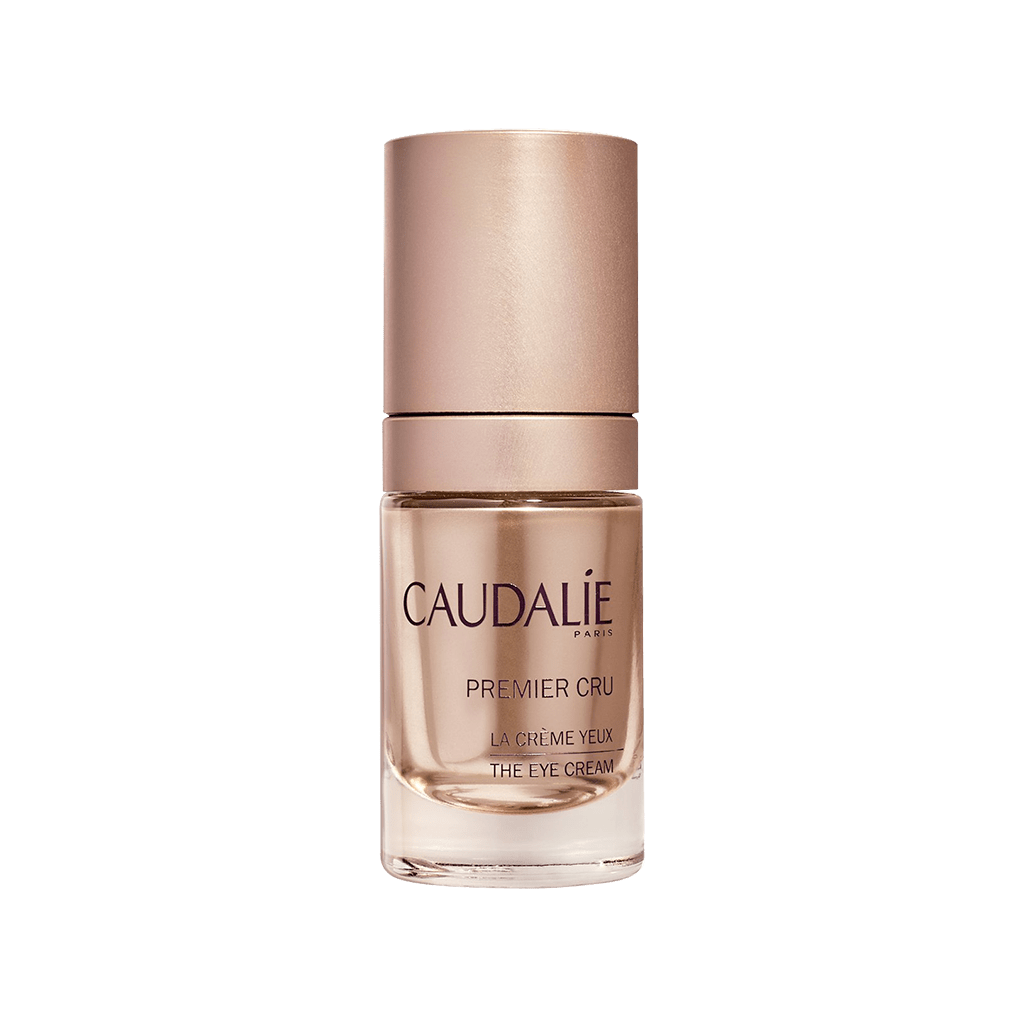 caudalie-premier-cru-the-eye-cream-for-all-skin-types-15-ml کرم ضد چروک قوی دور چشم پری می یر کرو کدلی ۱۵ میلی لیتر