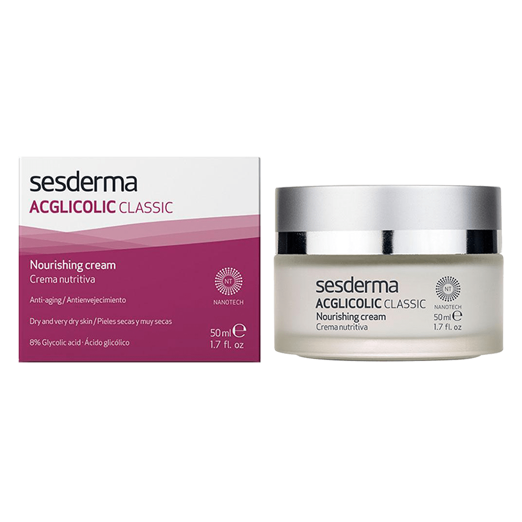 sesderma-acglicolic-classic-nourishing-cream-dry-and-dry-skin-50-ml کرم مغذی ای سی گلیکولیک کلاسیک سسدرما مناسب پوست خشک و خیلی خشک ۵۰ میلی لیتر