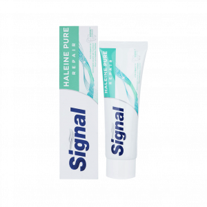 خمیر دندان خوشبو کننده دهان سیگنال مدل Haleine Pure Repair حجم ۷۵ میلی لیتر
