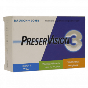 کپسول پرزرویژن ۳ بوش اند لومب 60 عددی