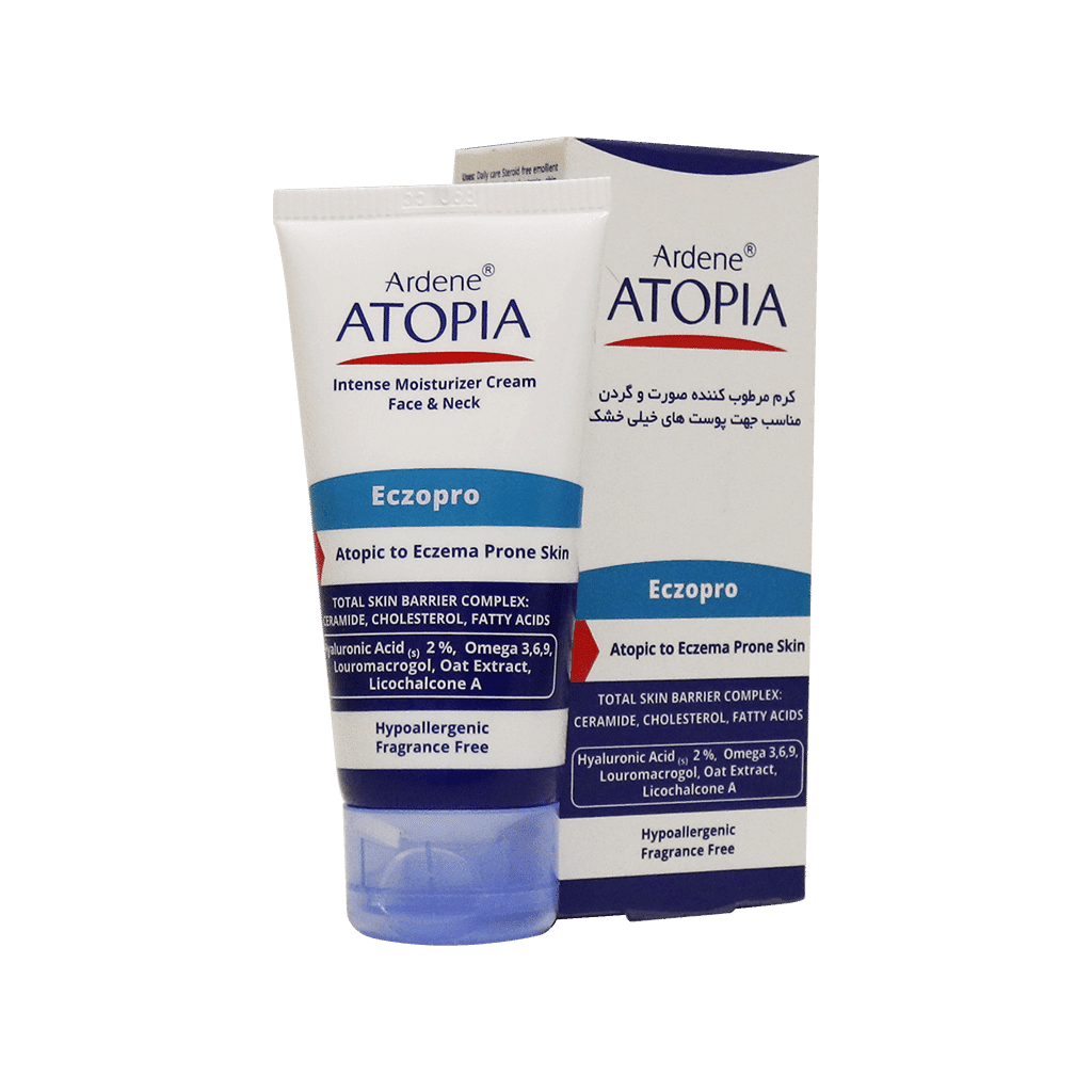 atopia-ardene-intense-moisturizer-cream-face-neck-for-very-dry-skin-50-ml کرم مرطوب کننده صورت و گردن آتوپیا آردن مناسب پوست خیلی خشک ۵۰ میلی لیتر