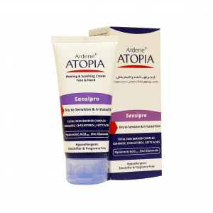 کرم مرطوب کننده و التیام بخش دست و صورت آتوپیا آردن مناسب پوست های خشک و حساس ۵۰ میلی لیتر