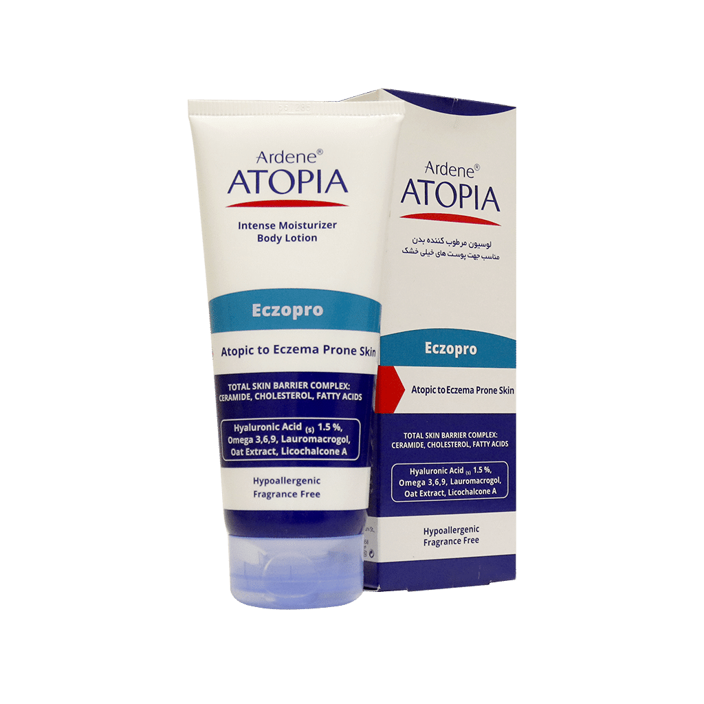 atopia-ardene-intense-moisturizer-body-lotion-atopic-to-eczema-prone-skin-200-ml لوسیون مرطوب کننده بدن آتوپیا آردن مناسب پوست خیلی خشک ۲۰۰ میلی لیتر
