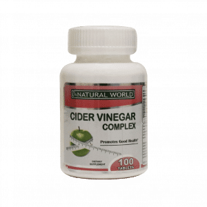 قرص سیدر وینگر کمپلکس (سرکه سیب) نچرال ورلد ۱۰۰ عددی