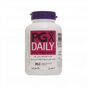 کپسول ژلاتینی پی جی ایکس وبر نچرالز۶۰ عددی