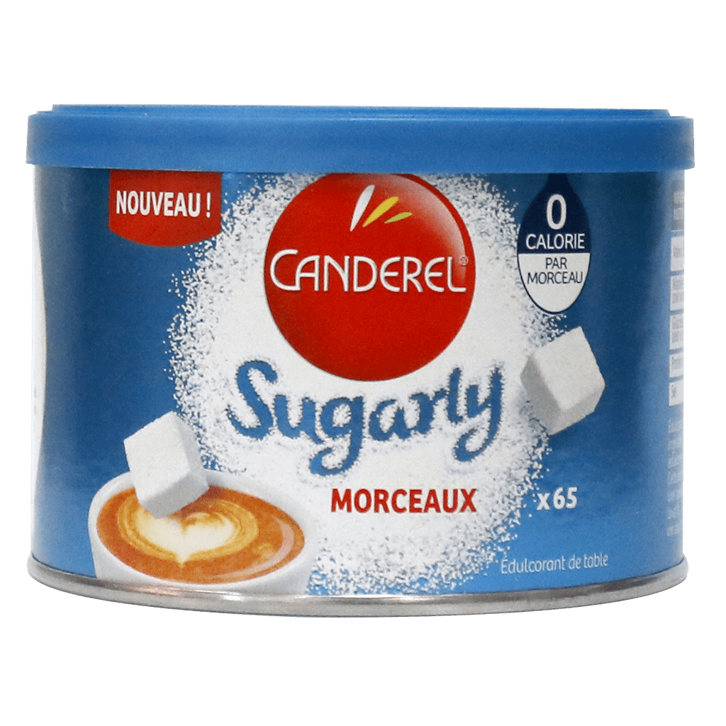 canderel-low-calorie-sweetener-sugar-cube-based-on-sucralose-65-pcs حبه شیرین کننده کم کالری بر پایه سوکرالوز کاندرل 65 عدد