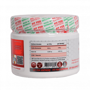 پودر کراتین مونوهیدرات فیت فاکس