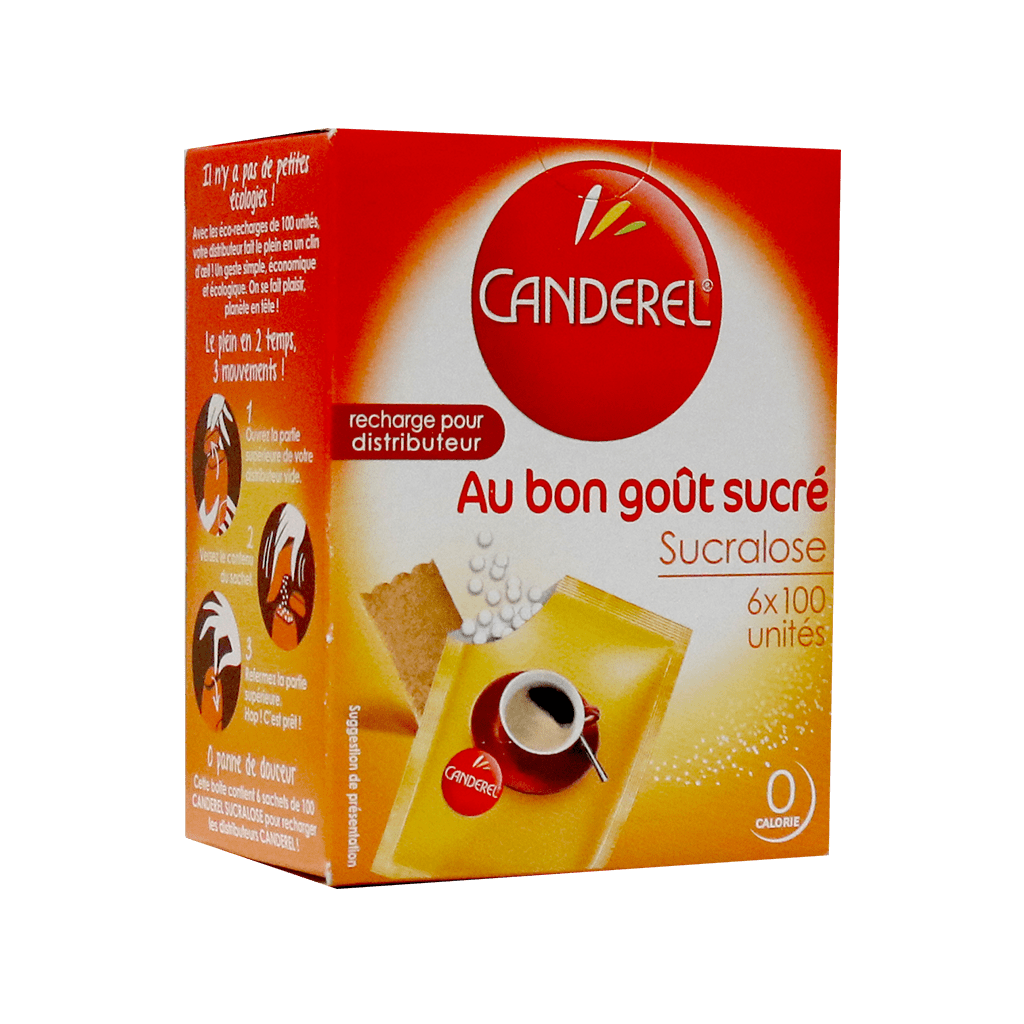 canderel-low-calorie-sweetener-based-of-sucralose-tablets-600-tabs قرص شیرین کننده کم کالری بر پایه سوکرالوز کاندرل 600 عدد