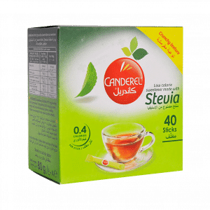 استیک شیرین کننده کم کالری بر پایه استویا کاندرل