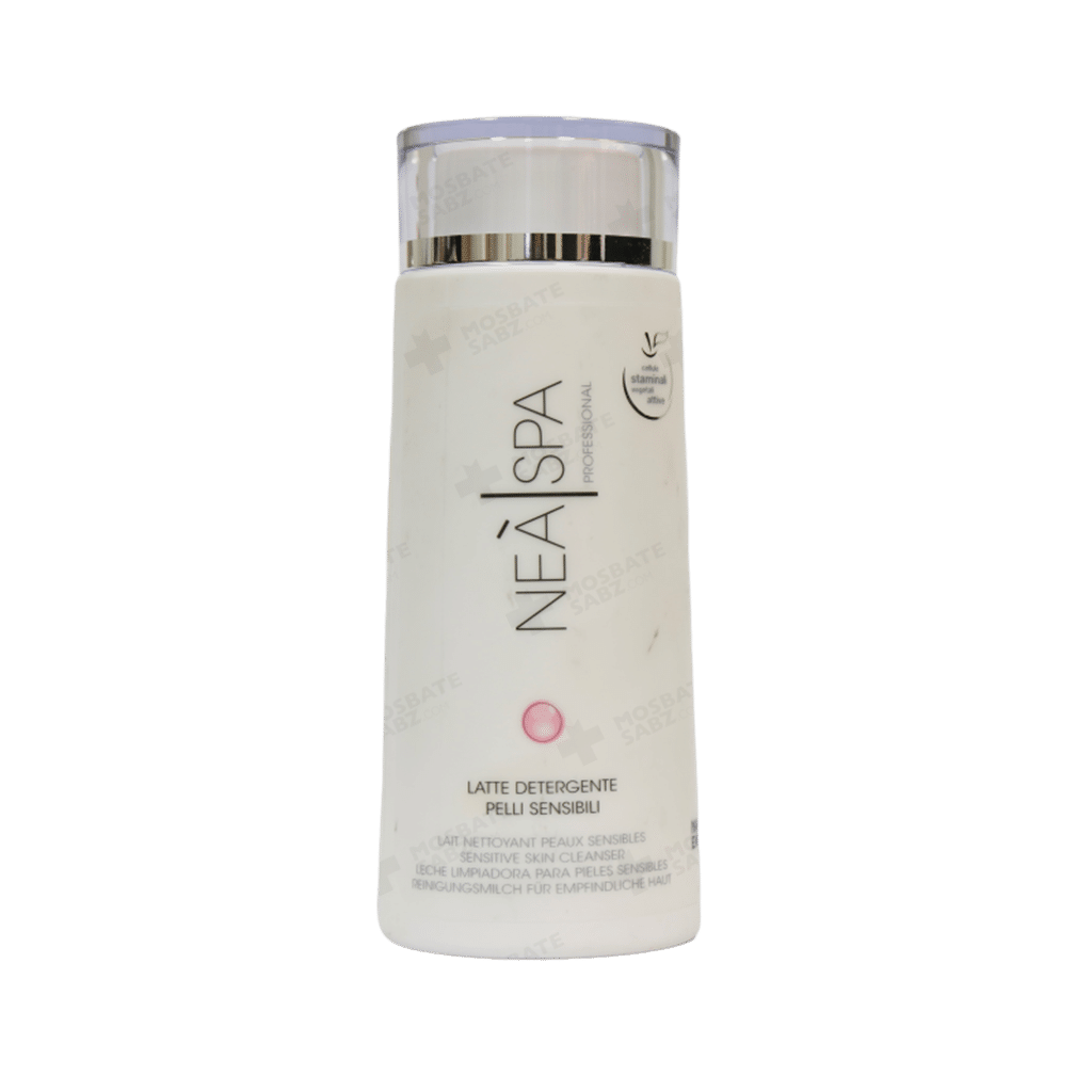 nea-spa-sensitive-skin-cleanser-200-ml شیر پاک کن پوست حساس نئا اسپا
