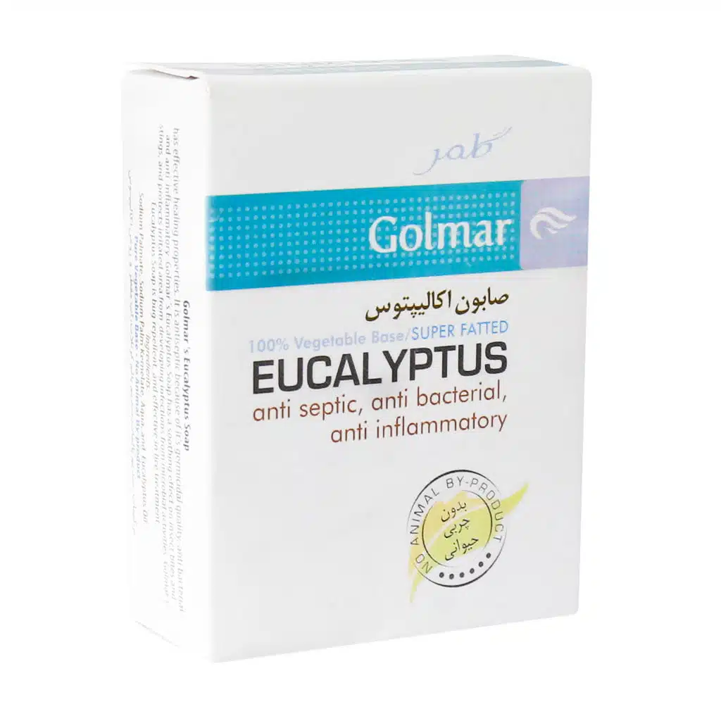 golmar-eucalyptus.jpg.webp صابون ضد باکتری اکالیپتوس گلمر 100 گرم