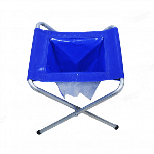 توالت فرنگی مسافرتی برزنتی قیف دار