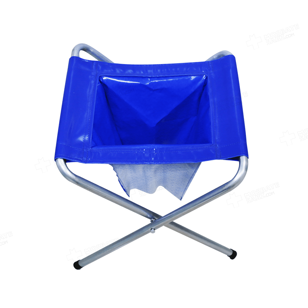 aluminum-folding-walker توالت فرنگی مسافرتی برزنتی قیف دار