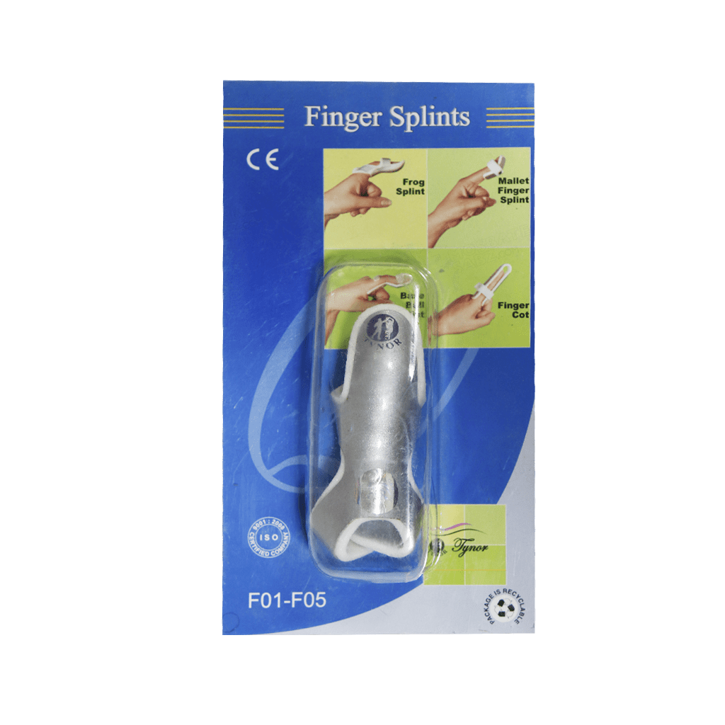 tynor-finger-splints-f01 آتل انگشت فرم دار تینور کد F01