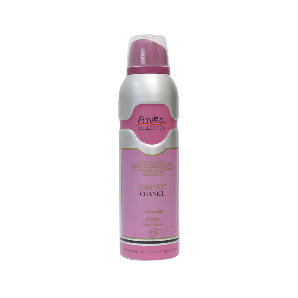 anika-spray-chanec-chaneil-for-women اسپری خوشبو کننده زنانه آنیکا مدل چنک چنل 200 میلی لیتر